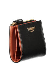 CARTEIRA COM FECHO TWINSET MULHER PRETA