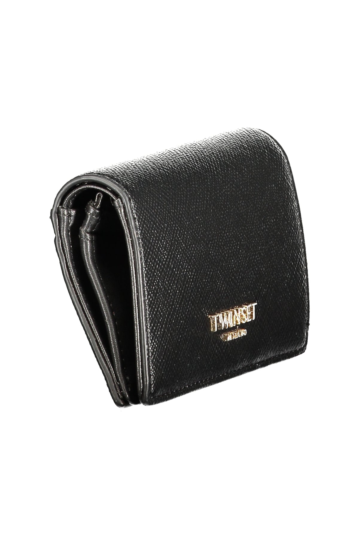 CARTEIRA COM FECHO TWINSET MULHER PRETA