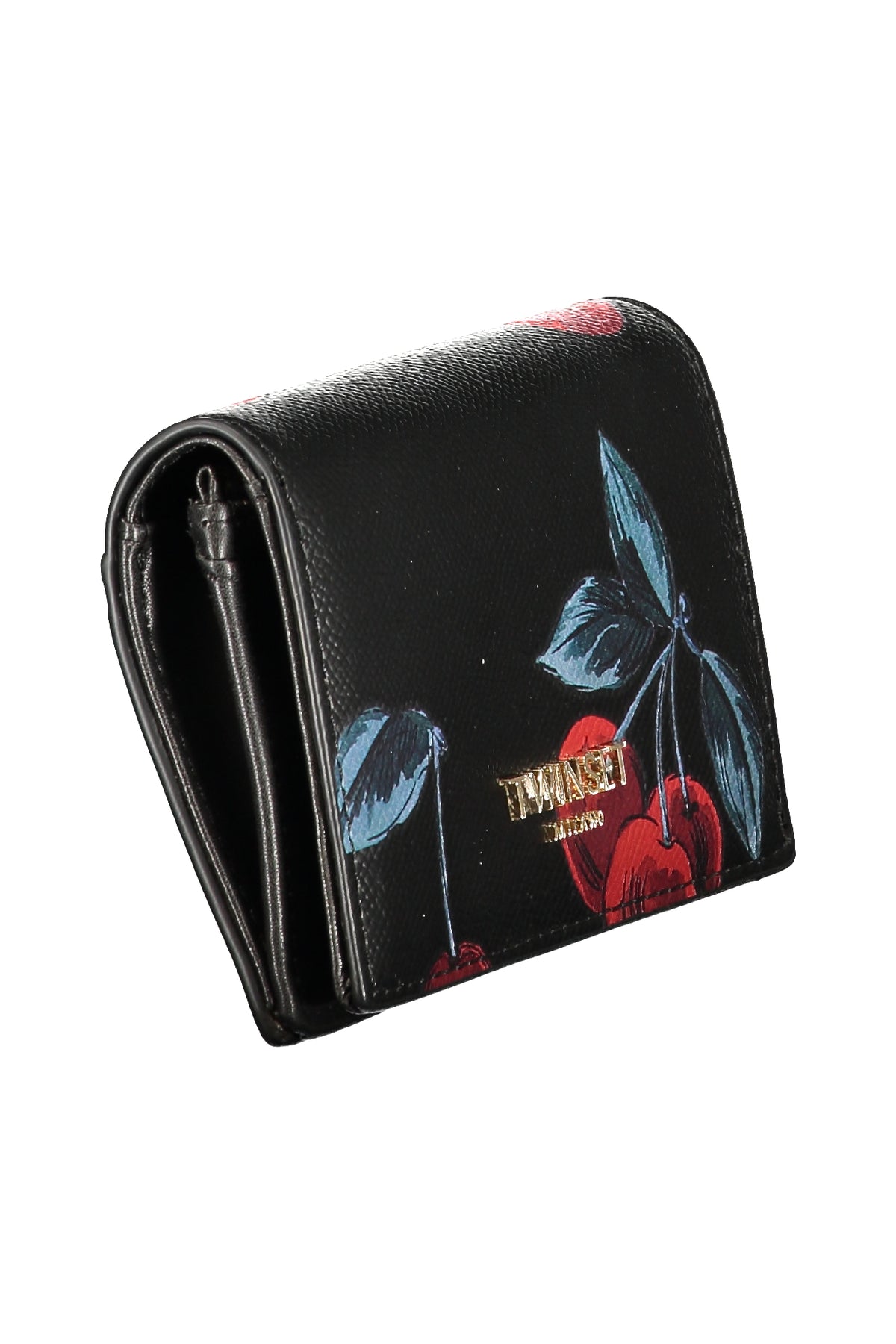 CARTEIRA COM FECHO TWINSET MULHER PRETA