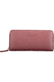 CARTEIRA COM BORDADO TWINSET MULHER VERMELHA
