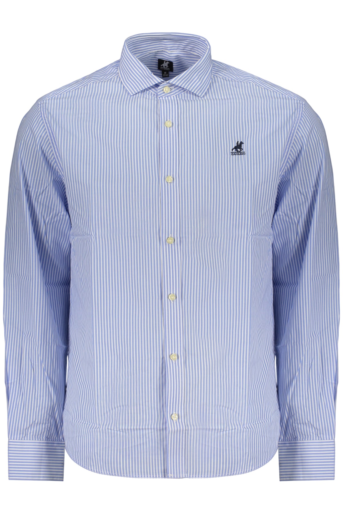 CAMISA EM ALGODÃO U.S. GRAND HOMEM AZUL CLARO