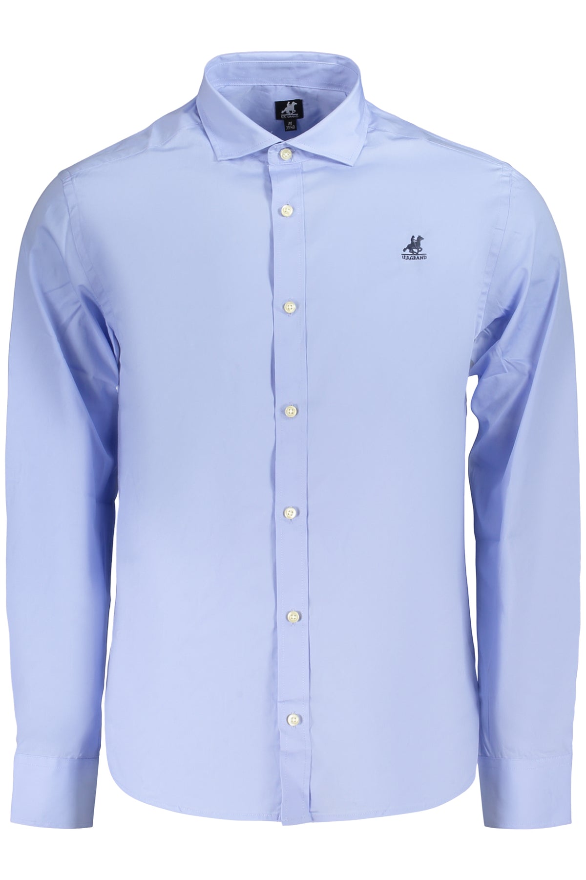 CAMISA EM ALGODÃO U.S. GRAND HOMEM AZUL CLARO