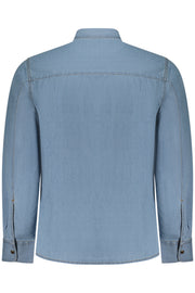 CAMISA EM ALGODÃO U.S. GRAND HOMEM AZUL CLARO