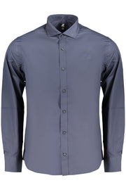 CAMISA EM ALGODÃO U.S. GRAND HOMEM AZUL