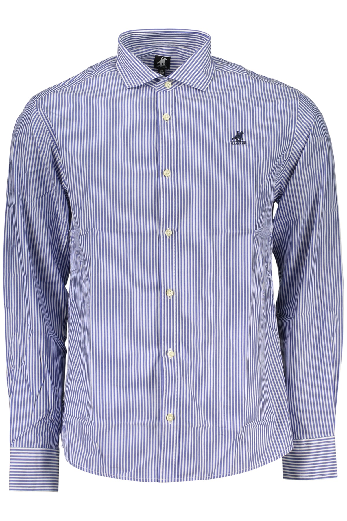 CAMISA EM ALGODÃO U.S. GRAND HOMEM AZUL