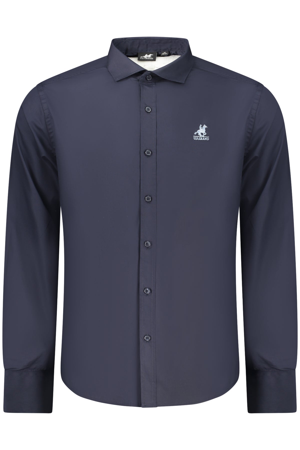 CAMISA EM ALGODÃO U.S. GRAND HOMEM AZUL