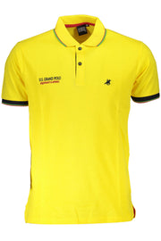 POLO EM ALGODÃO U.S. GRAND HOMEM AMARELO