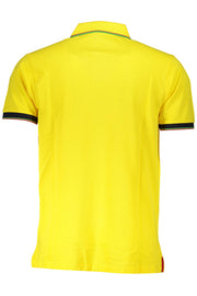 POLO EM ALGODÃO U.S. GRAND HOMEM AMARELO