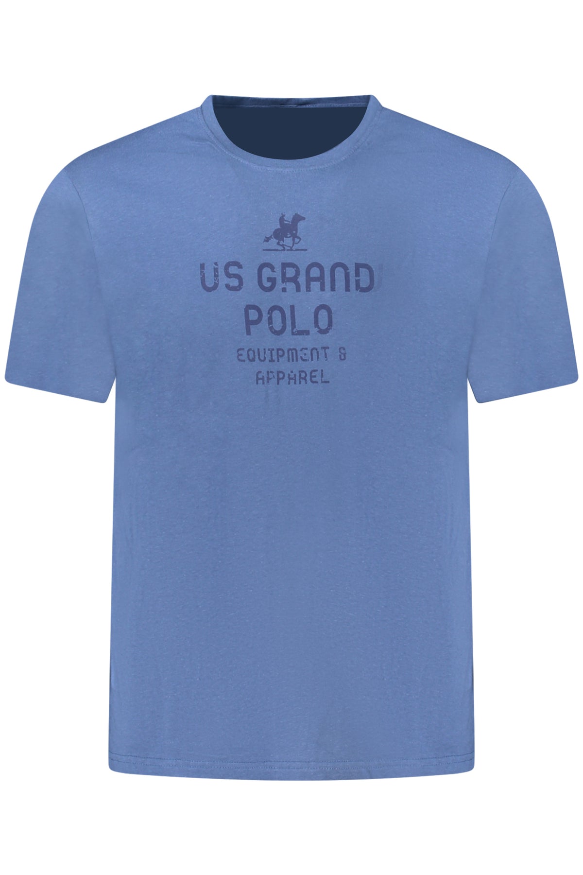 T-SHIRT EM ALGODÃO U.S. GRAND HOMEM AZUL