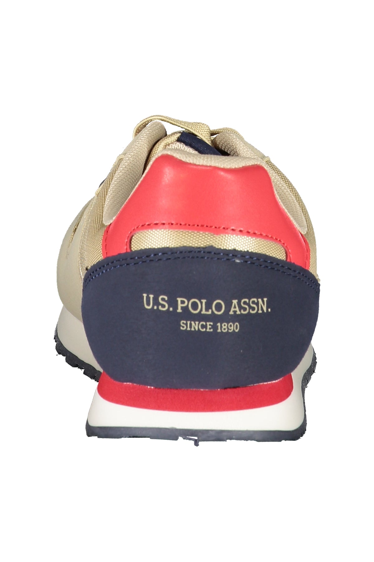 SAPATILHAS COM ATACADORES U.S. POLO ASSN. CRIANÇA BEGES
