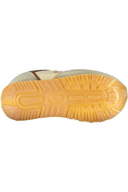U.S. POLO ASSN. BEIGE ATHLETIC SHOES FOR CHILDREN