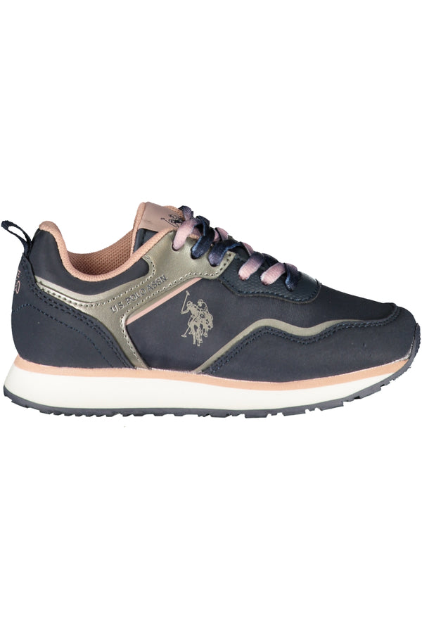 ASSN POLO DOS EUA. SAPATOS DESPORTIVOS AZUIS PARA CRIANÇAS