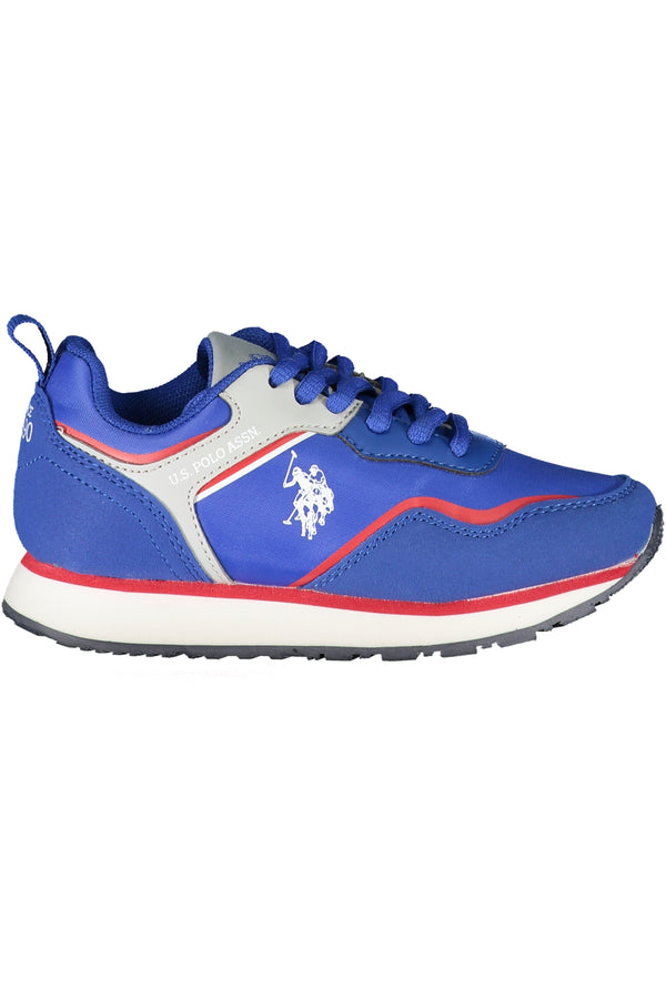 ASSN POLO DOS EUA. SAPATOS DESPORTIVOS AZUIS PARA CRIANÇAS