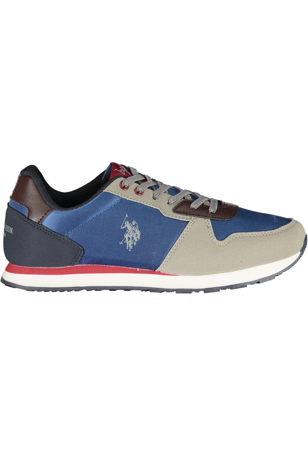 ASSN POLO DOS EUA. SAPATOS DESPORTIVOS AZUIS PARA CRIANÇAS