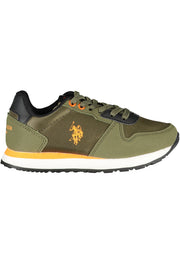US POLO ASSN. GREEN SPORTS SHOES FOR KIDS