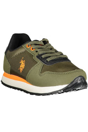 US POLO ASSN. GREEN SPORTS SHOES FOR KIDS