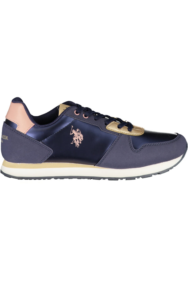 ASSN POLO DOS EUA. CALÇADO DESPORTIVO AZUL PARA MULHER