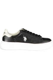 SAPATILHAS COM ATACADORES U.S. POLO ASSN. MULHER PRETAS