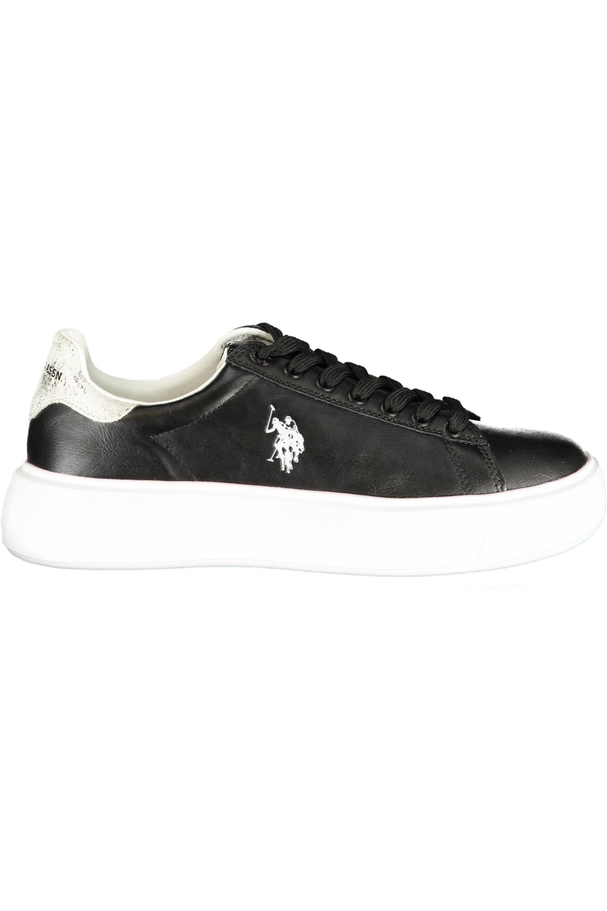 SAPATILHAS COM ATACADORES U.S. POLO ASSN. MULHER PRETAS