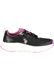 SAPATILHAS COM ATACADORES U.S. POLO ASSN. MULHER PRETAS