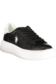 SAPATILHAS COM ATACADORES U.S. POLO ASSN. MULHER PRETAS