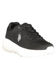 SAPATILHAS COM ATACADORES U.S. POLO ASSN. MULHER PRETAS