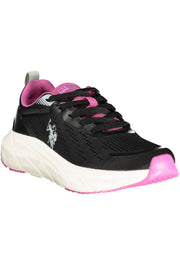 SAPATILHAS COM ATACADORES U.S. POLO ASSN. MULHER PRETAS