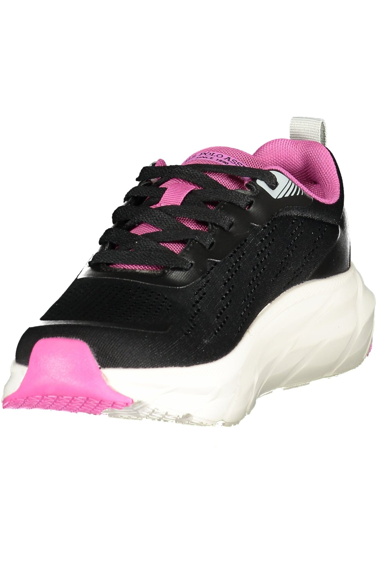 SAPATILHAS COM ATACADORES U.S. POLO ASSN. MULHER PRETAS
