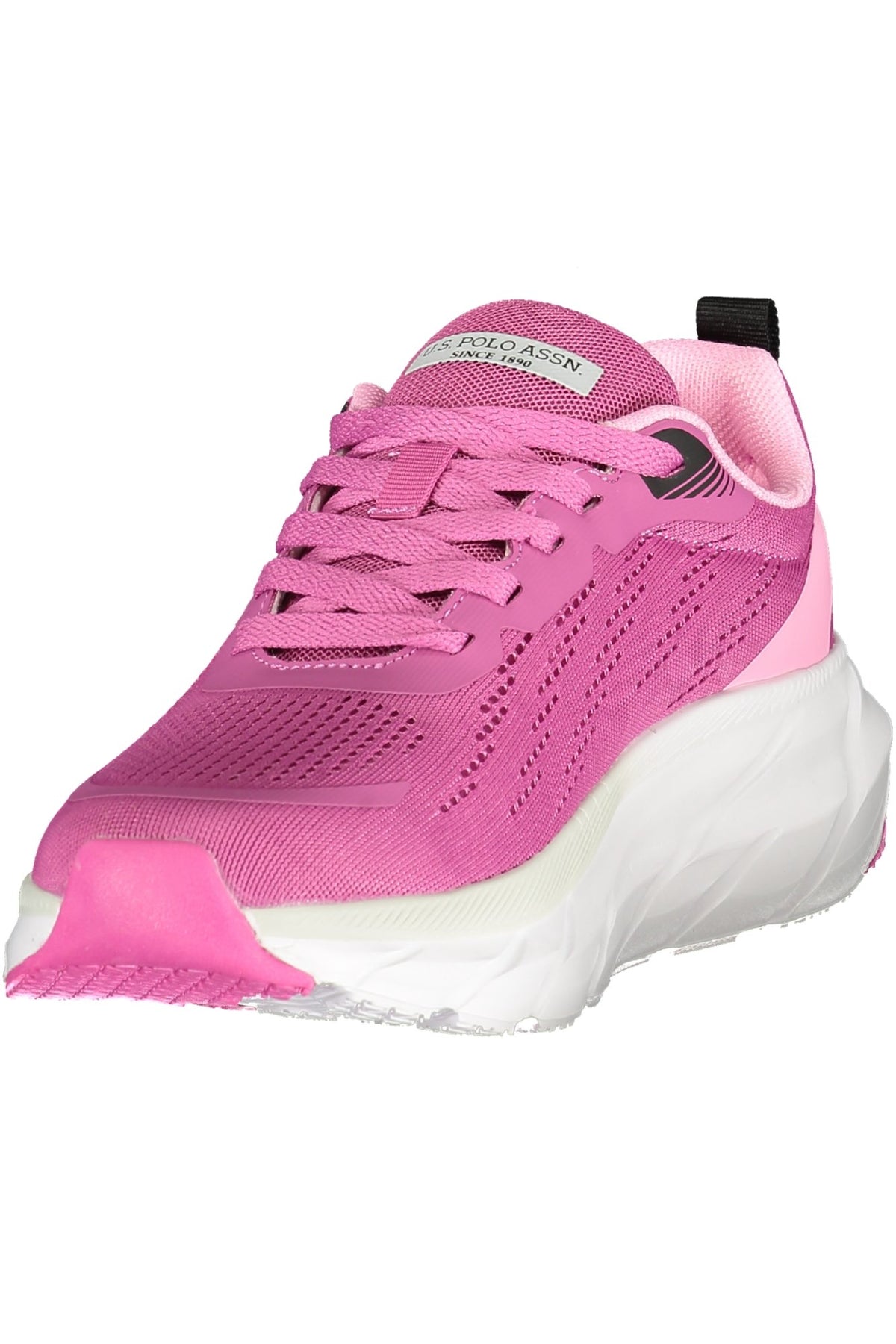 SAPATILHAS COM ATACADORES U.S. POLO ASSN. MULHER ROSAS