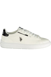 SAPATILHAS COM ATACADORES U.S. POLO ASSN. HOMEM BRANCAS
