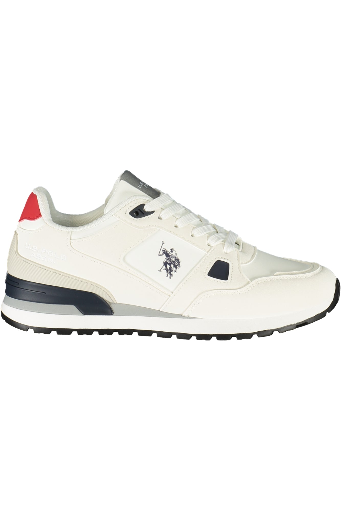 SAPATILHAS COM ATACADORES U.S. POLO ASSN. HOMEM BRANCAS