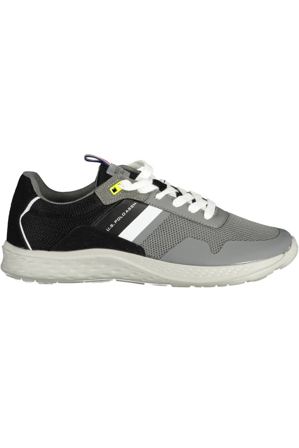 ASSN POLO DOS EUA. SAPATOS ESPORTIVOS PARA HOMEM CINZA