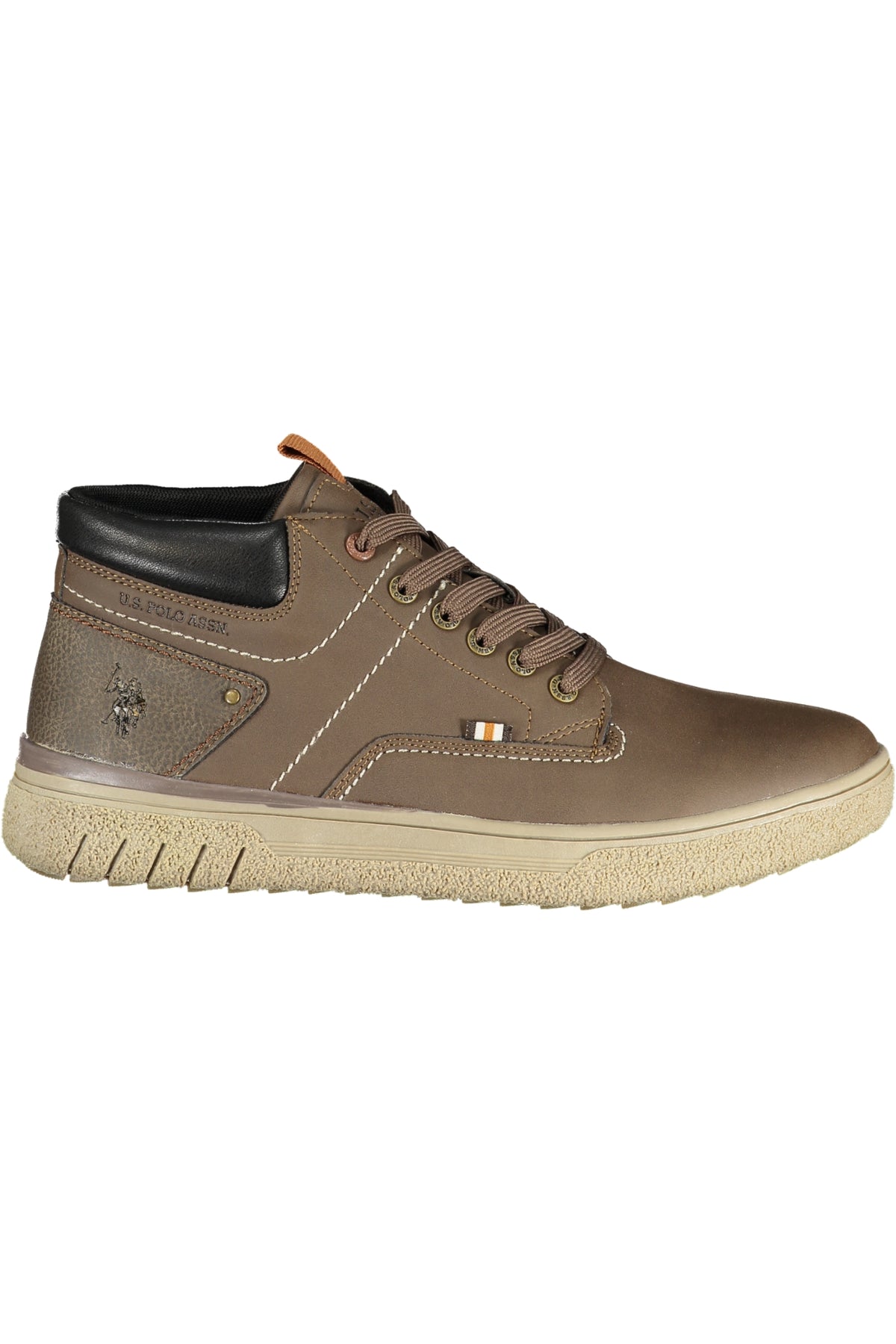 SAPATILHAS COM ESTAMPADO U.S. POLO ASSN. HOMEM CASTANHAS
