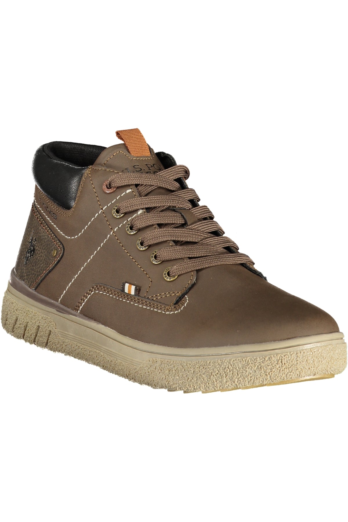 SAPATILHAS COM ESTAMPADO U.S. POLO ASSN. HOMEM CASTANHAS