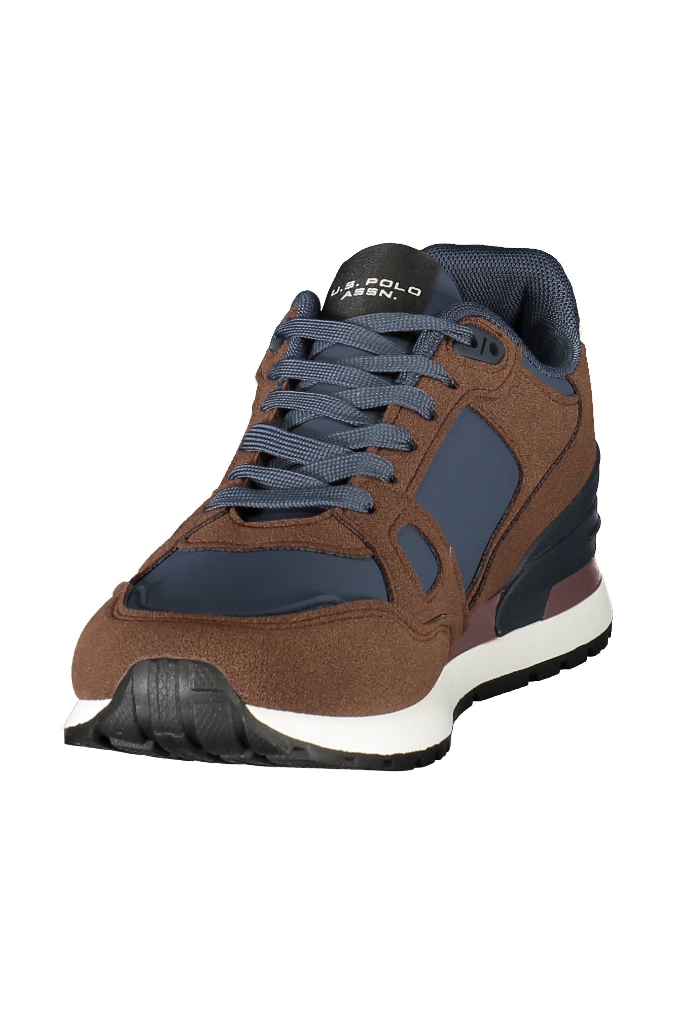 SAPATILHAS COM ATACADORES U.S. POLO ASSN. HOMEM CASTANHAS