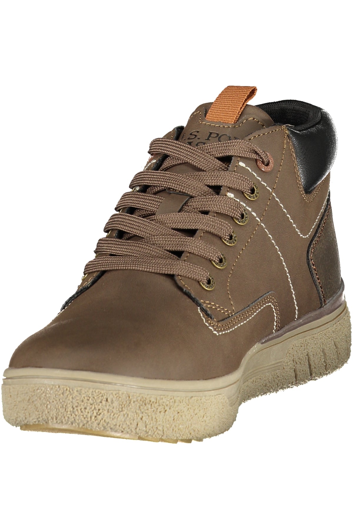SAPATILHAS COM ESTAMPADO U.S. POLO ASSN. HOMEM CASTANHAS