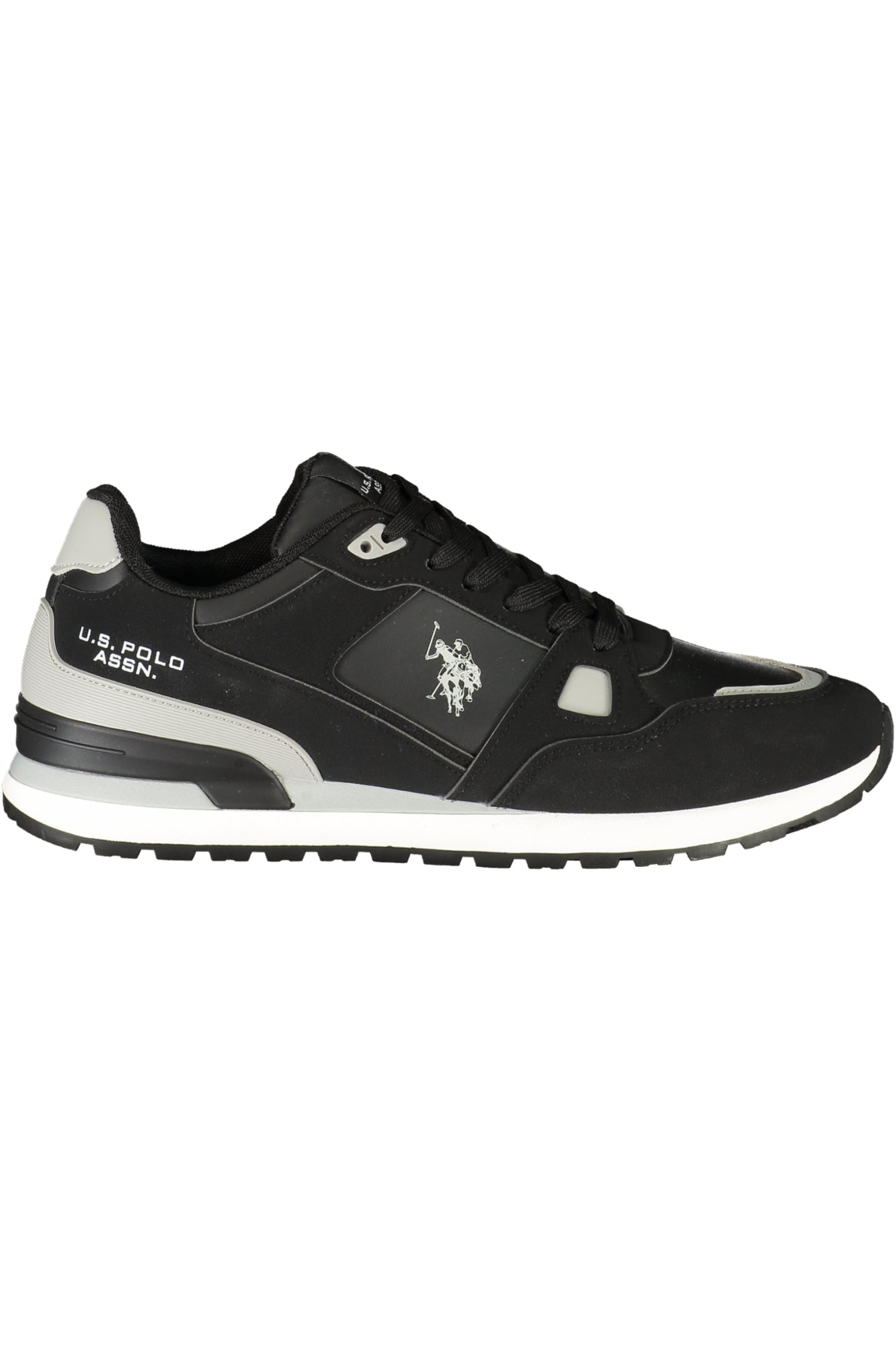 SAPATILHAS COM ATACADORES U.S. POLO ASSN. HOMEM PRETAS
