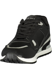 SAPATILHAS COM ATACADORES U.S. POLO ASSN. HOMEM PRETAS