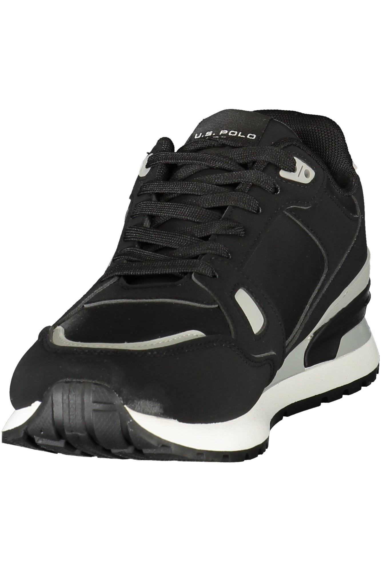 SAPATILHAS COM ATACADORES U.S. POLO ASSN. HOMEM PRETAS