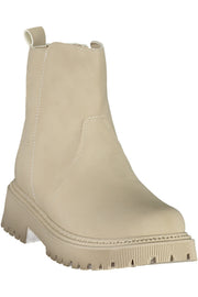 BOTINS COM ESTAMPADO U.S. POLO ASSN. MULHER BEGES