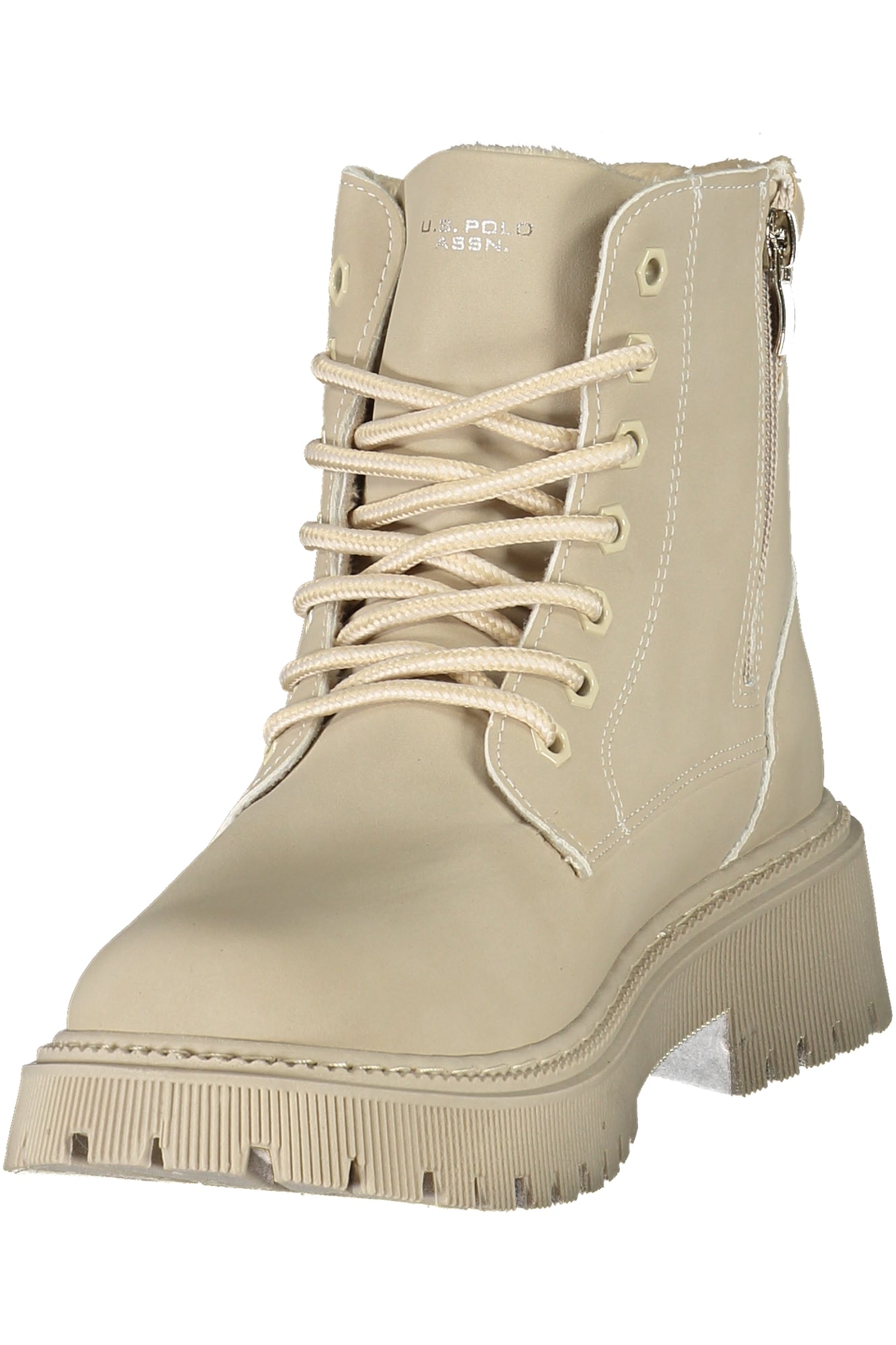 BOTINS COM ATACADORES U.S. POLO ASSN. MULHER BEGES