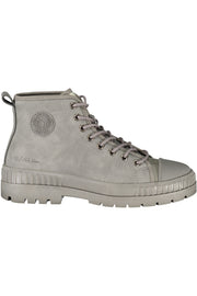 BOTINS COM ATACADORES U.S. POLO ASSN. MULHER CINZENTOS