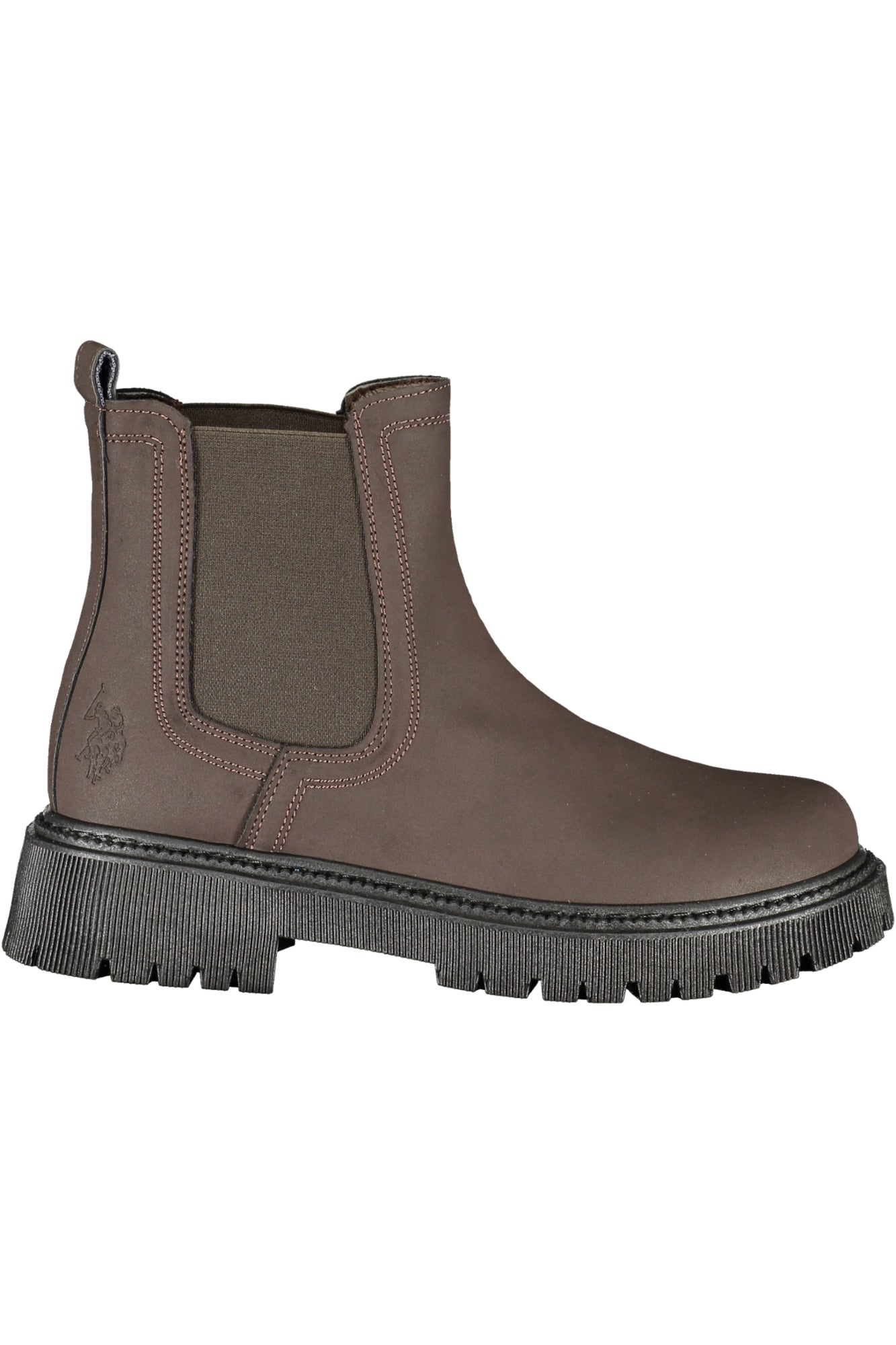BOTINS COM ESTAMPADO U.S. POLO ASSN. MULHER CASTANHOS