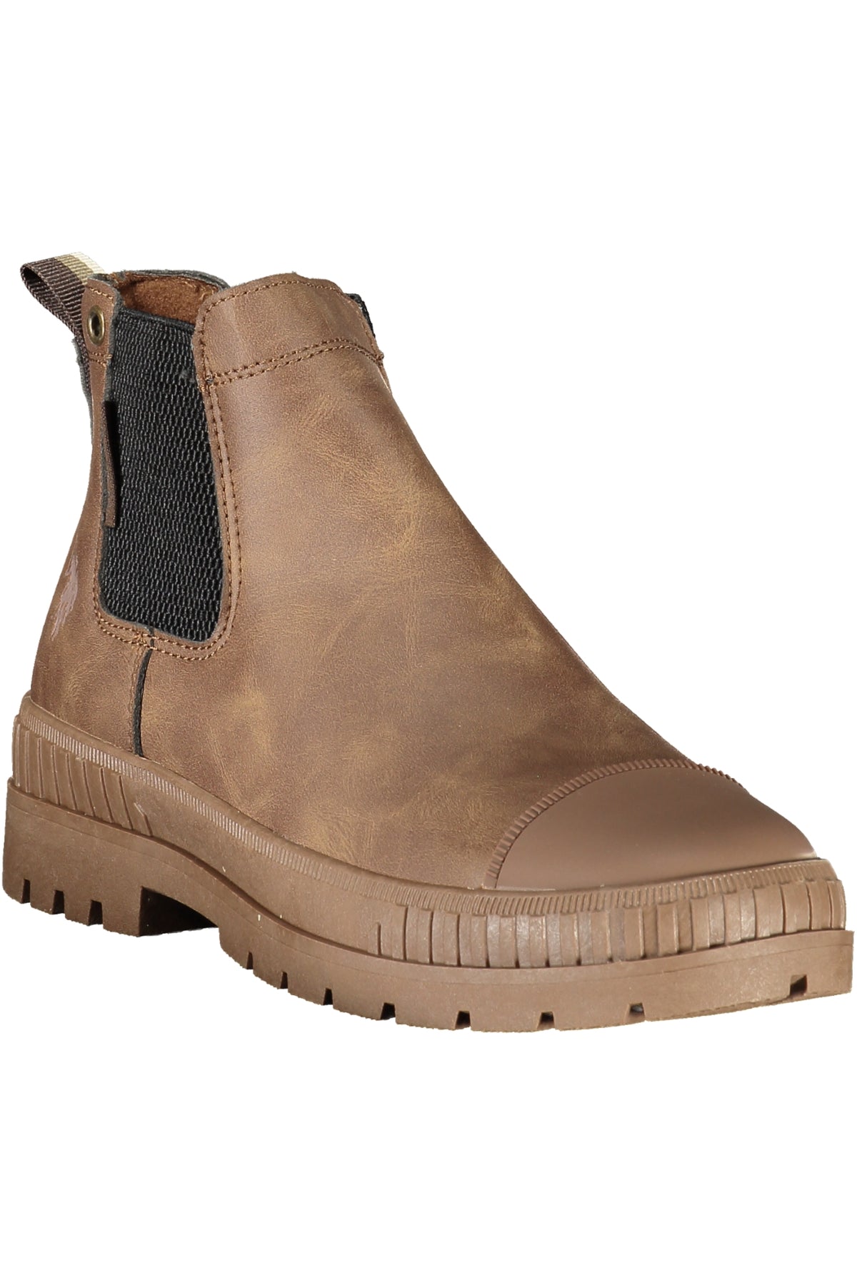 BOTINS COM ESTAMPADO U.S. POLO ASSN. MULHER CASTANHOS