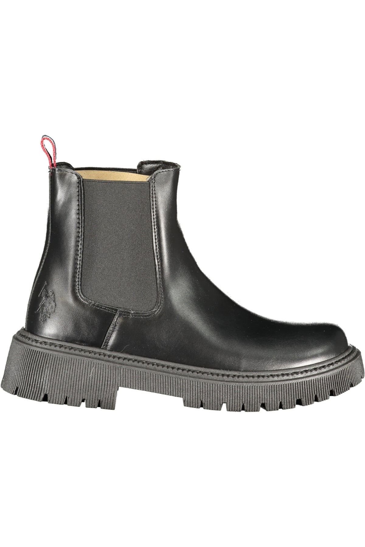 BOTINS COM ESTAMPADO U.S. POLO ASSN. MULHER PRETOS