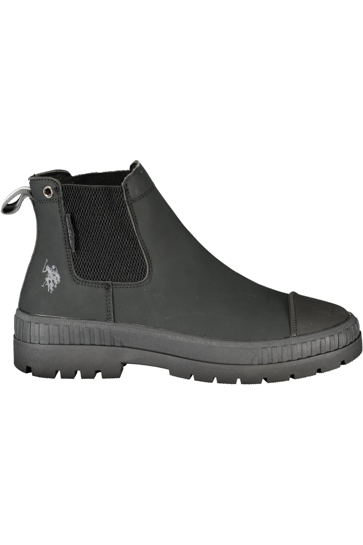 BOTINS COM ESTAMPADO U.S. POLO ASSN. MULHER PRETOS