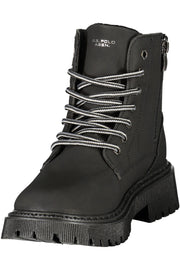 BOTINS COM ATACADORES U.S. POLO ASSN. MULHER PRETOS
