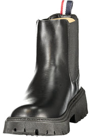 BOTINS COM ESTAMPADO U.S. POLO ASSN. MULHER PRETOS