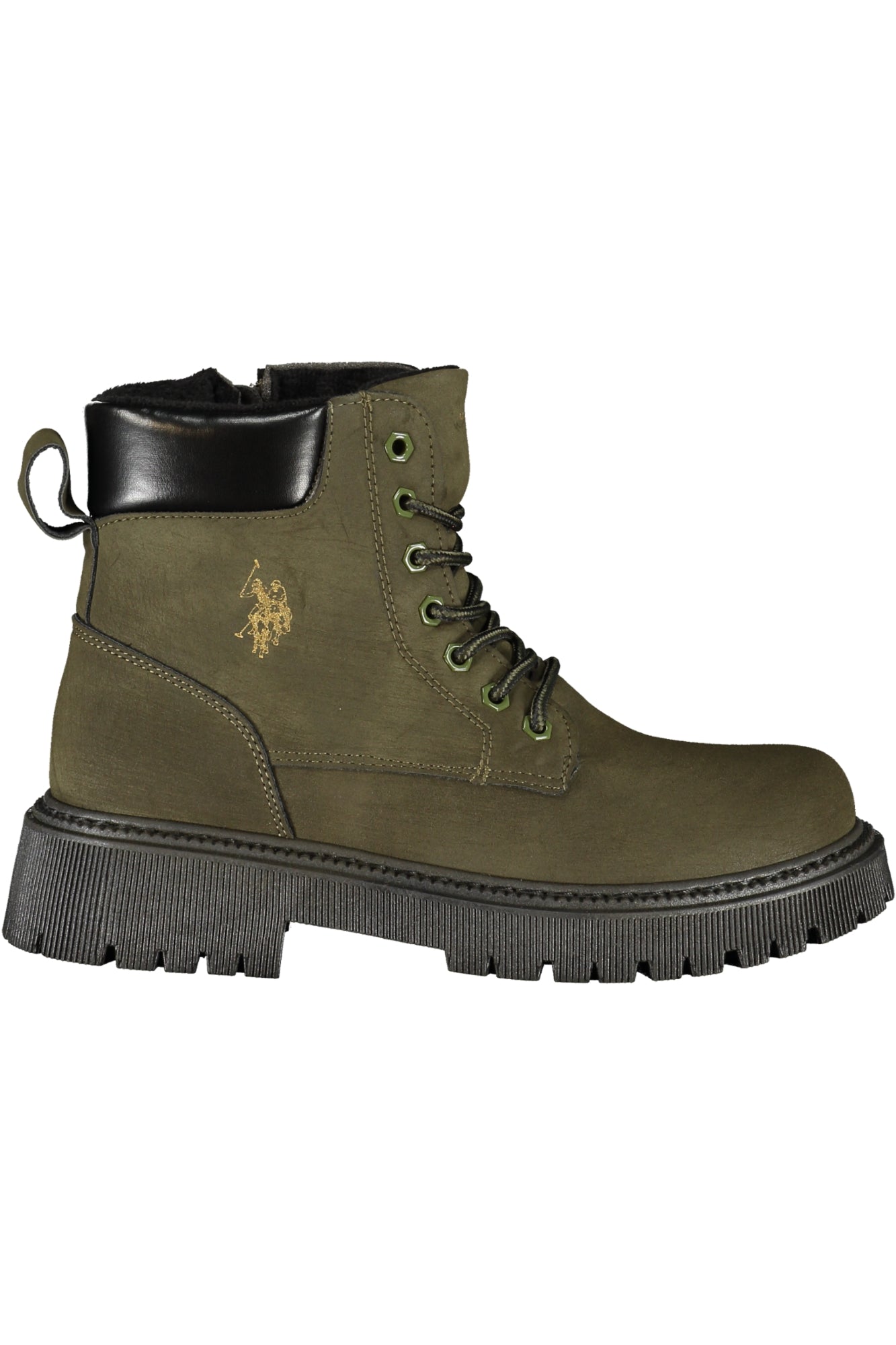 BOTINS COM ATACADORES U.S. POLO ASSN. MULHER VERDES