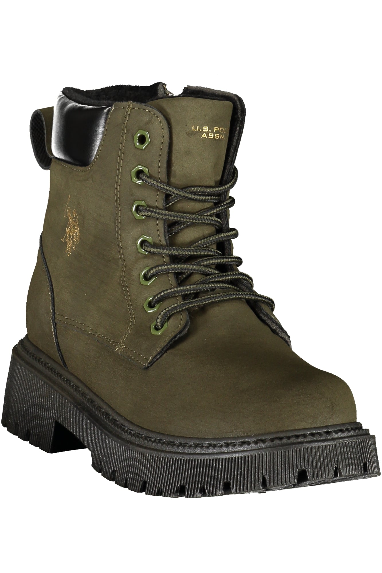 BOTINS COM ATACADORES U.S. POLO ASSN. MULHER VERDES